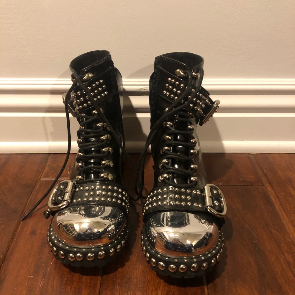 Jeffrey Campbell combat boots